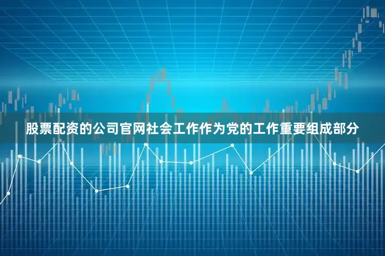 股票配资的公司官网社会工作作为党的工作重要组成部分